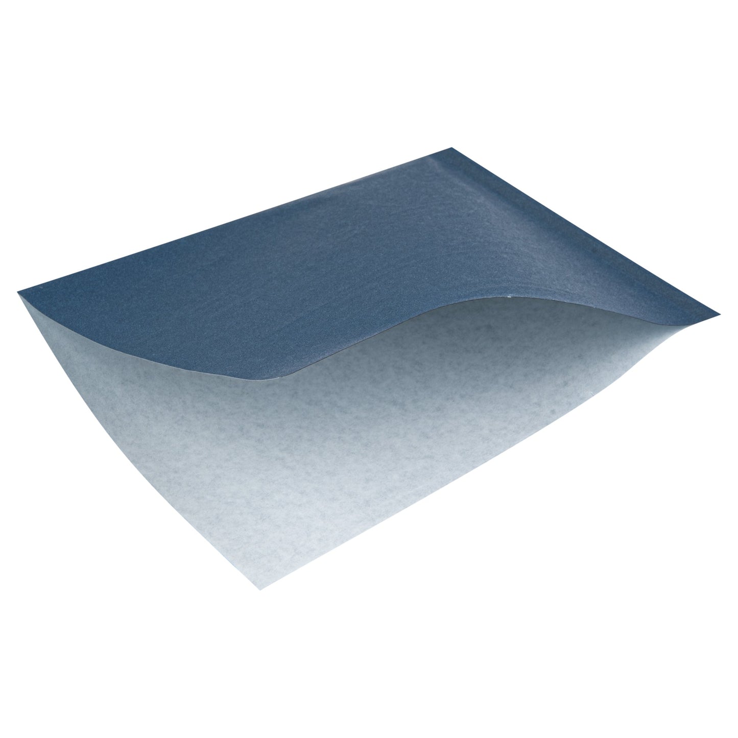 Bag Tek Midnight Blue Paper Small Double Open Bag - Greaseproof - 6 1/4" x 4 3/4" - 100 count box