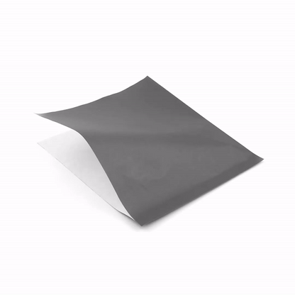 Bag Tek Gray Paper Large Double Open Bag - Greaseproof - 10" x 9" - 100 count box