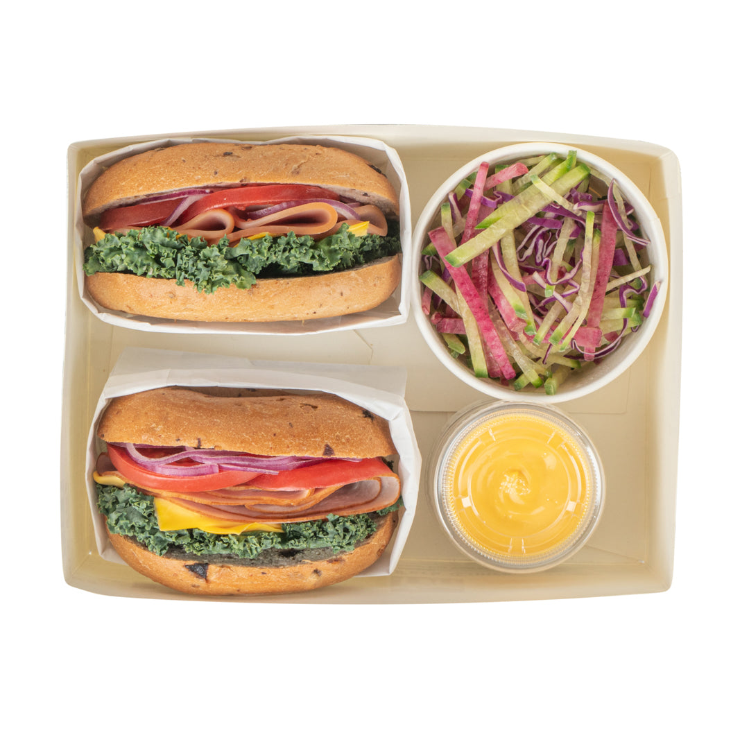 Bio Tek Rectangle Newsprint Paper Sandwich / Burger Open Tray - 8 1/2" x 6" x 3 1/2" - 100 count box