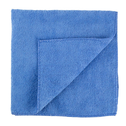 Clean Tek Professional Blue Microfiber Cleaning Cloth - 16" x 16" - 100 count box