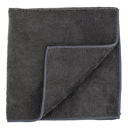 Clean Tek Professional Gray Microfiber Cleaning Cloth - 16" x 16" - 100 count box