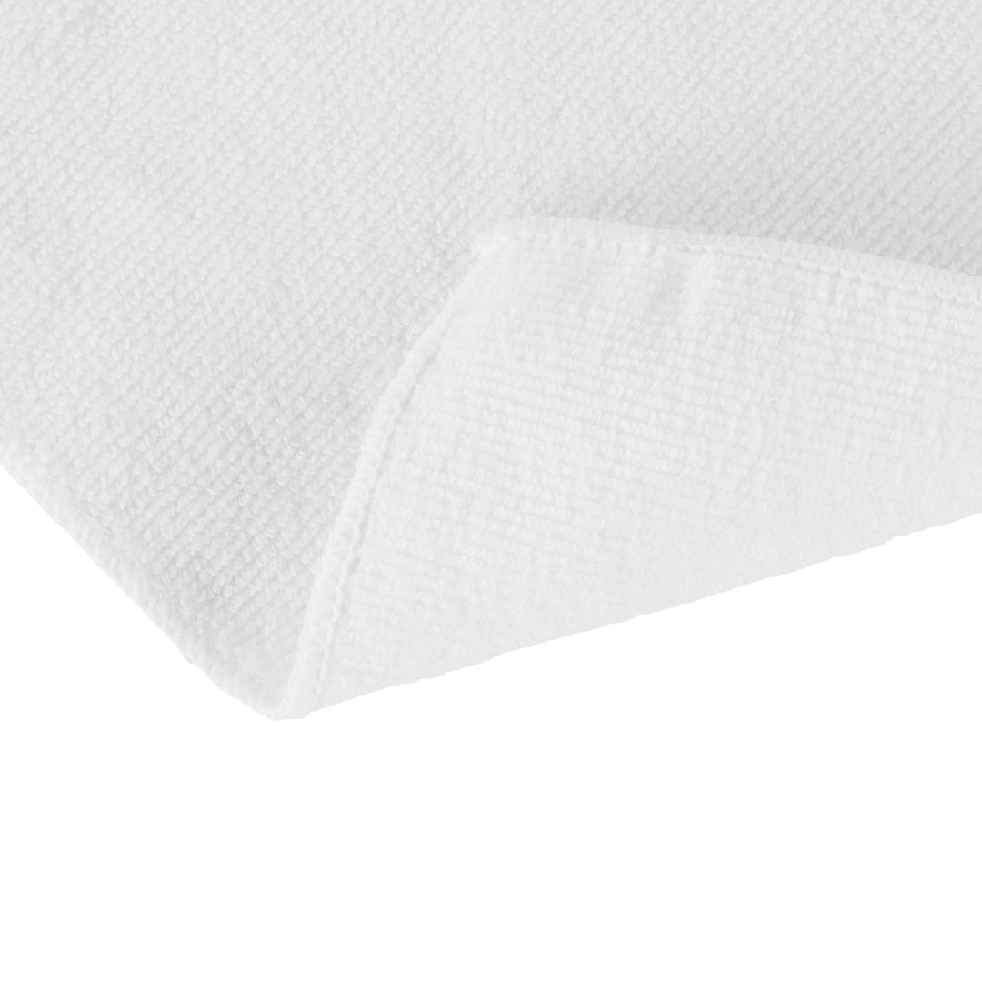 Clean Tek Professional White Microfiber Cleaning Cloth - 16" x 16" - 100 count box