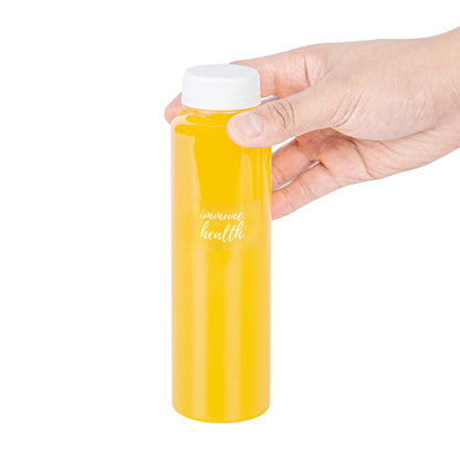 Label Tek Plastic Immune Health Label - Clear with White Font, Water-Resistant - 2" x 1" - 100 count box