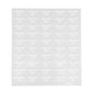 Label Tek Plastic Antioxidant Elixir Label - Clear with White Font, Water-Resistant - 2" x 1" - 100 count box