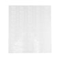Label Tek Plastic Bloody Mary Label - Clear with White Font, Water-Resistant - 2" x 1" - 100 count box