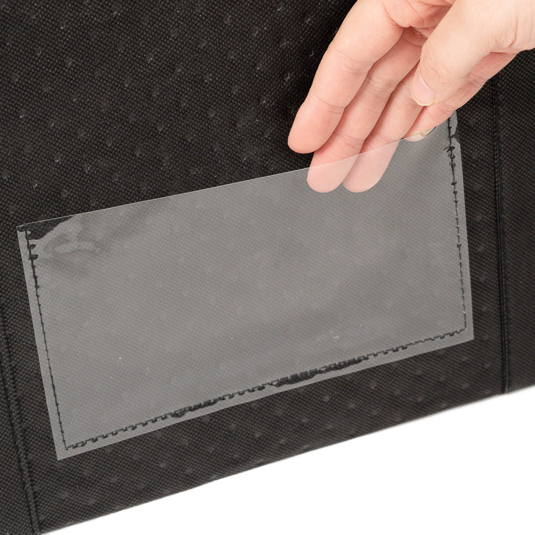 Delivery Tek Black Food Delivery Bag - Insulated - 15" x 13 1/4" x 9 1/2" - 10 count box