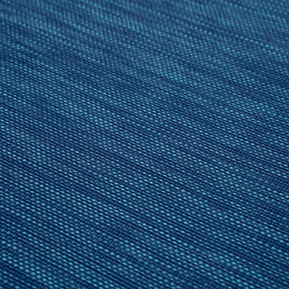 Sovereign Rectangle Blue Vinyl Woven Placemat - 16" x 12" - 6 count box