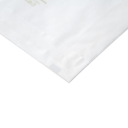 Bag Tek White Paper Sandwich / Snack Bag - Silicone-Coated - 7" x 2" x 9" - 100 count box