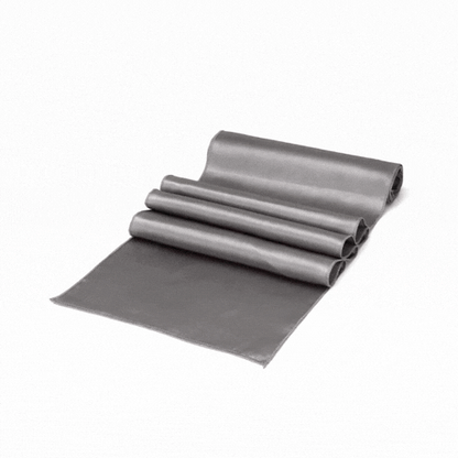 Table Tek Dark Gray Satin Table Runner - 12" x 108" - 10 count box