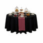 Table Tek Rose Satin Table Runner - 12" x 108" - 10 count box