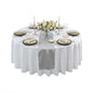 Table Tek Silver Satin Table Runner - 12" x 108" - 10 count box