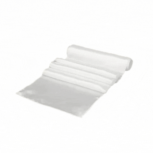 Table Tek White Satin Table Runner - 12" x 108" - 1 count box