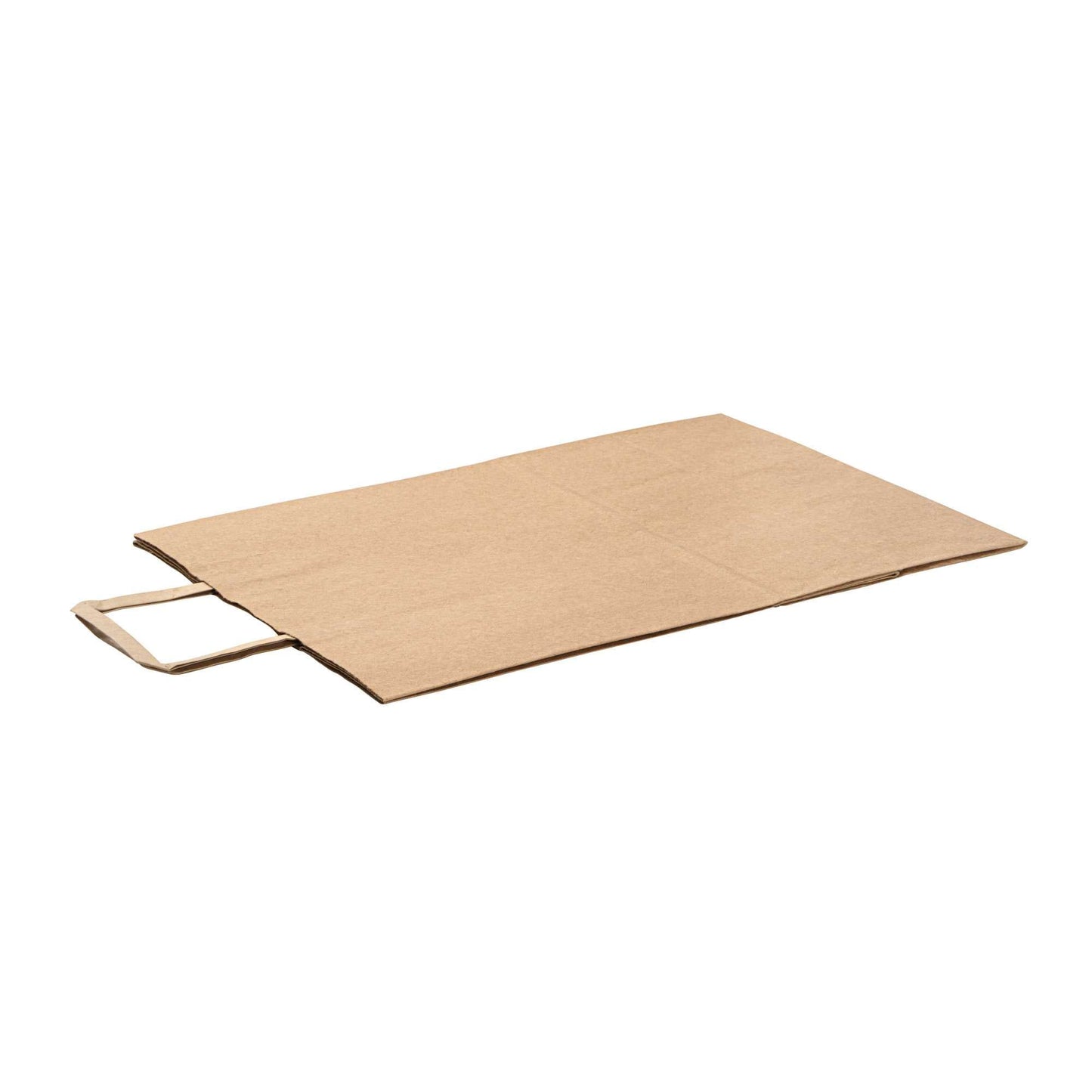 Bag Tek Kraft Paper Retail Bag - with Handles - 12" x 7" x 17" - 100 count box