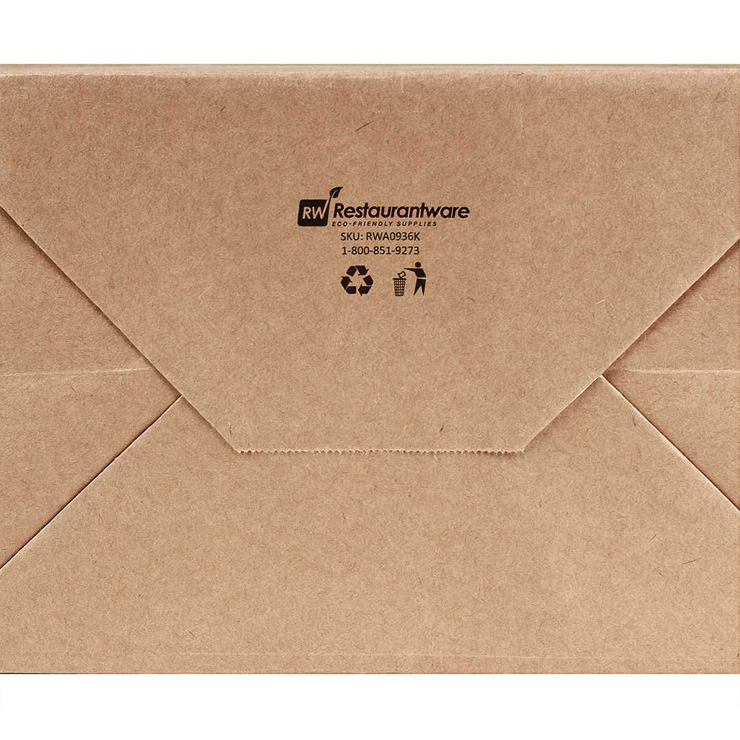 Bag Tek Kraft Paper Retail Bag - with Handles - 12" x 7" x 17" - 100 count box