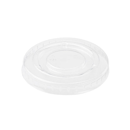 Pulp Tek Round Clear Plastic Lid - Fits 2 oz Take Out Portion Cup - 2000 count box