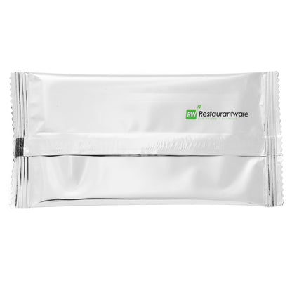 Luxenap White Moist Towelette - Aloe-Scented, Alcohol Free - 5 1/4" x 2 1/2" - 100 count box