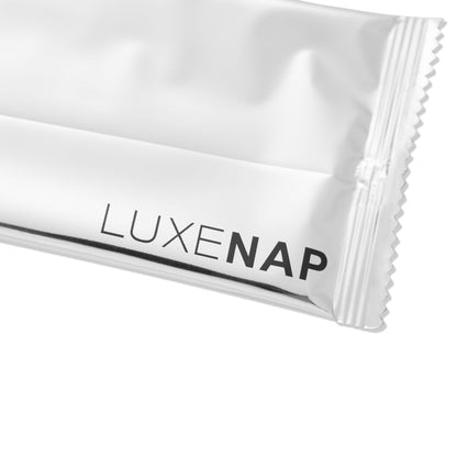 Luxenap White Moist Towelette - Aloe-Scented, Alcohol Free - 5 1/4" x 2 1/2" - 100 count box