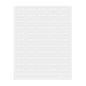 Label Tek Plastic Green Tea Label - Clear with White Font, Water-Resistant - 2" x 1" - 100 count box