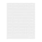 Label Tek Plastic Watermelon Label - Clear with White Font, Water-Resistant - 2" x 1" - 100 count box