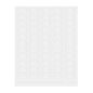 Label Tek Plastic Fresh Squeezed Label - Clear with White Font, Water-Resistant - 2" x 1" - 100 count box