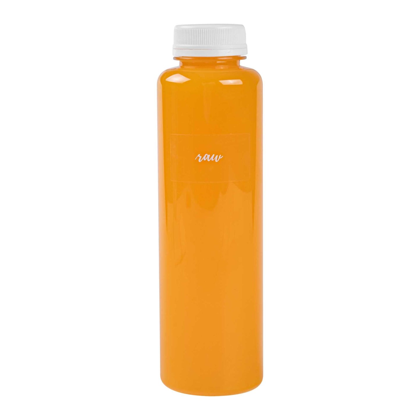 Label Tek Plastic Raw Label - Clear with White Font, Water-Resistant - 2" x 1" - 100 count box
