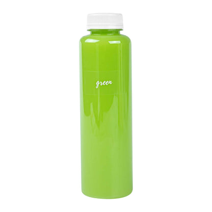Label Tek Plastic Green Label - Clear with White Font, Water-Resistant - 2" x 1" - 100 count box
