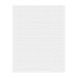 Label Tek Plastic Shake Well Label - Clear with White Font, Water-Resistant - 2" x 1" - 100 count box