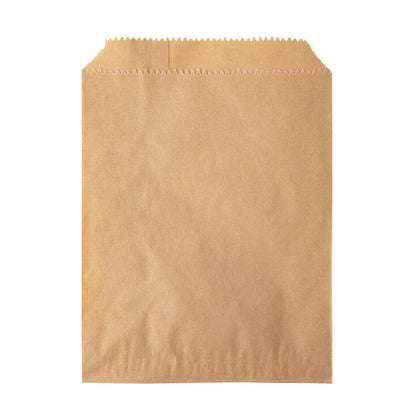 Bag Tek Kraft Paper Bag - 7" x 5" - 25 count box