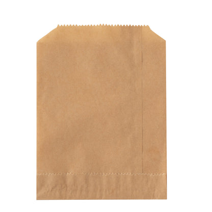 Bag Tek Kraft Paper Bag - 7" x 5" - 25 count box