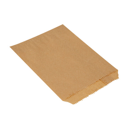 Bag Tek Kraft Paper Bag - 7" x 5" - 100 count box