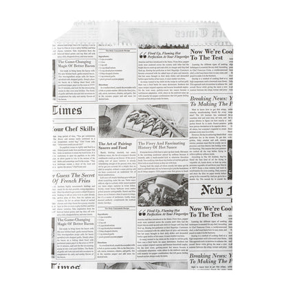 Bag Tek Newsprint Paper Bag - 7" x 5" - 25 count box