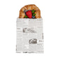 Bag Tek Newsprint Paper Bag - 7" x 5" - 25 count box