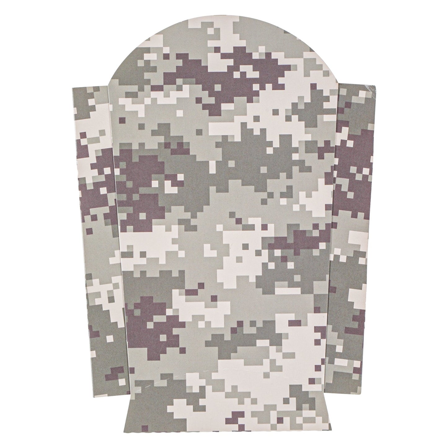 Bio Tek 4 oz Camouflage Paper Fry Cup / Snack Container - 4 3/4" x 3 1/2" x 5" - 100 count box