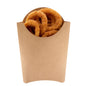 Bio Tek 4 oz Kraft Paper Fry Cup / Snack Container - 4 3/4" x 3 1/2" x 5" - 100 count box