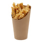 Bio Tek 16 oz Round Kraft Paper Incline Cup - 3 1/2" x 3 1/2" x 5 3/4" - 100 count box