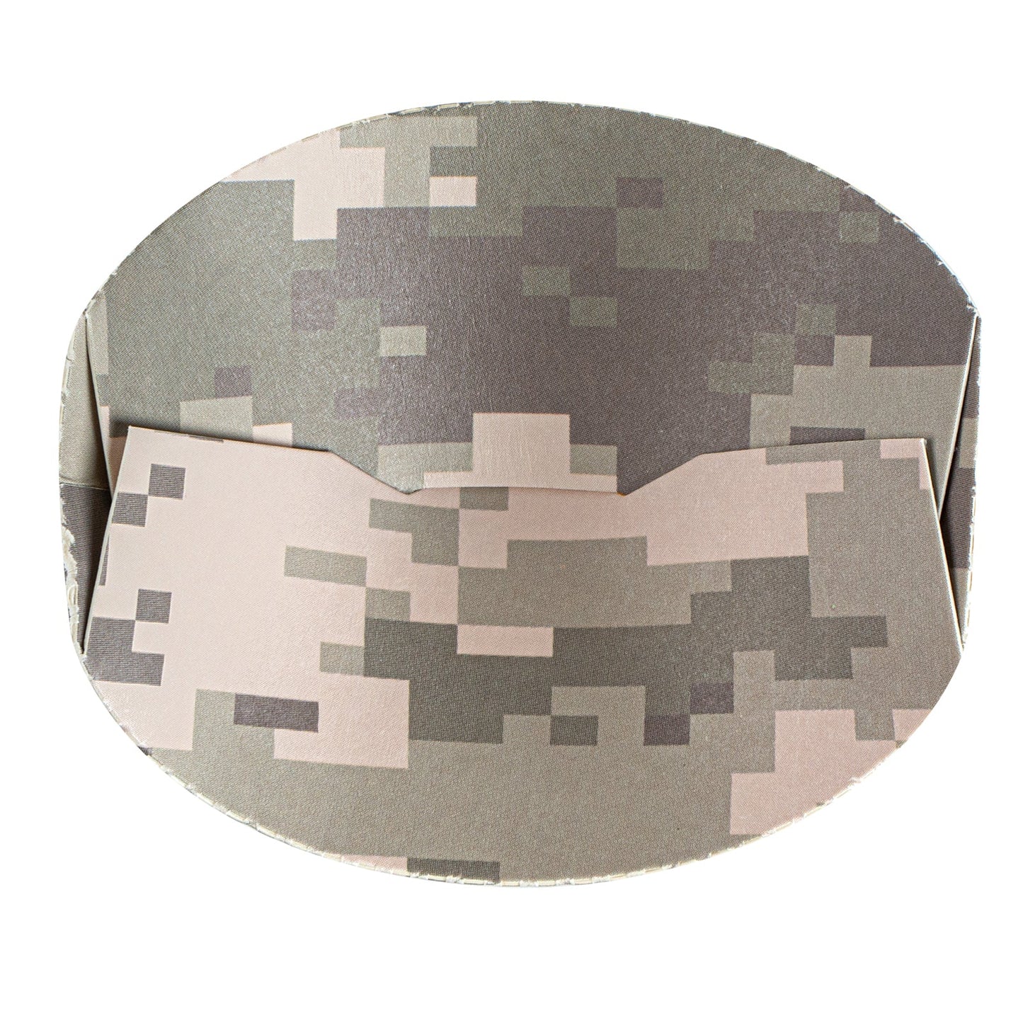 Bio Tek 16 oz Round Camouflage Paper To Go Fry Cup - 3 1/4" x 3 1/4" x 4 1/4" - 100 count box