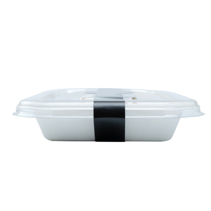 Chef 101 Black Paper Packaging Band - Adhering - 12" - 100 count box