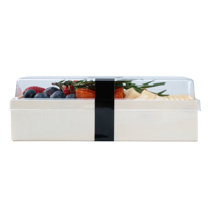 Chef 101 Black Paper Packaging Band - Adhering - 12" - 100 count box