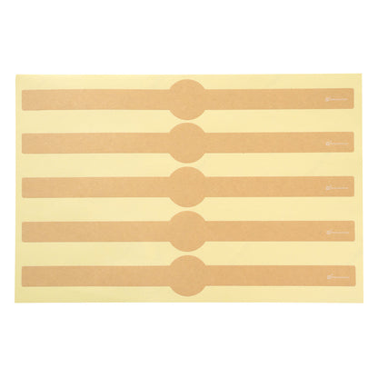 Chef 101 Kraft Paper Packaging Band - Adhering - 12" - 100 count box