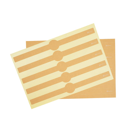 Chef 101 Kraft Paper Packaging Band - Adhering - 12" - 100 count box