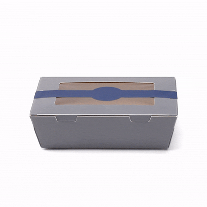 Chef 101 Midnight Blue Paper Packaging Band - Adhering - 12" - 100 count box