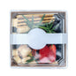 Chef 101 Round White Paper Packaging Band - Adhering - 12" - 100 count box