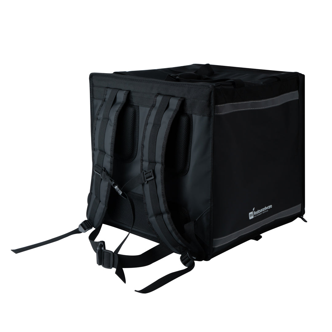 Cater Tek Black Insulated Food Delivery / Catering Bag - with Removable Insert - 17 3/4" - 1 count box