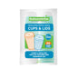 Restpresso 12 oz Light Green Paper Ripple Wall Coffee Cup - with White Lid - 3 1/2" x 3 1/2" x 5" - 20 count box