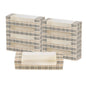 Pastry Tek Plaid Paper Pastry / Cake Box - with Window - 9 3/4" x 3 1/4" x 2 1/4" - 100 count box