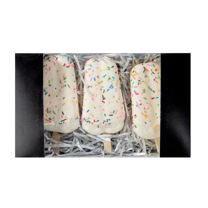 Pastry Tek Black Paper Pastry / Cake Box - with Window - 7 3/4" x 4 3/4" x 2 1/4" - 100 count box