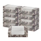 Pastry Tek Camouflage Paper Pastry / Cake Box - with Window - 7 3/4" x 4 3/4" x 2 1/4" - 100 count box