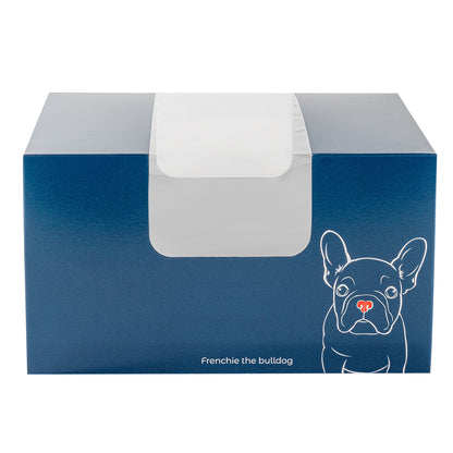 Pastry Tek Frenchie Paper Pastry / Cake Box - with Window - 7" x 6" x 4"- 100 count box