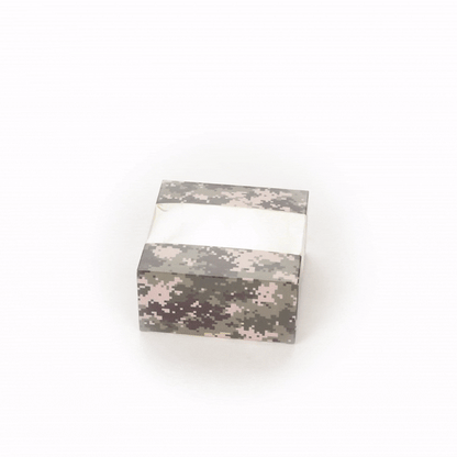 Pastry Tek Camouflage Paper Pastry / Cake Box - with Window - 6 1/4" x 6 1/4" x 3 1/4" - 100 count box