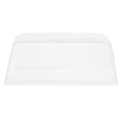 Matsuri Vision Clear Plastic Lid - Fits Medium Sushi Tray - 100 count box